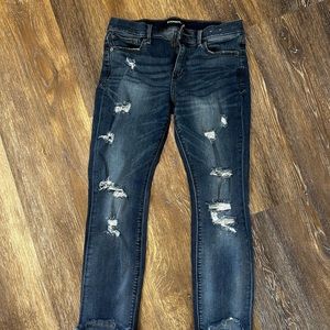 Express Skinny Ankle Mid-Rise - 8R